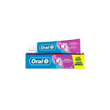 Creme Dental Menta Escudo Anti Acucar Oral b 70g