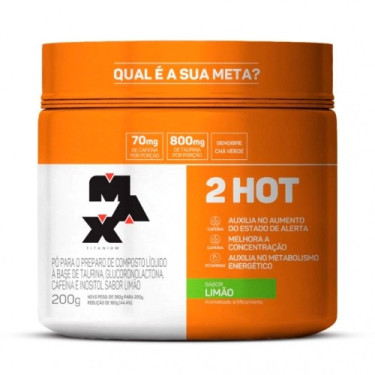 Termogênico 2 Hot Limao Max Titanium 200g