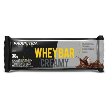 Whey Bar Creamy Coolies Cream Probiotica 38g