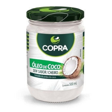 Óleo De Coco Sem Sabor Copra 500ml