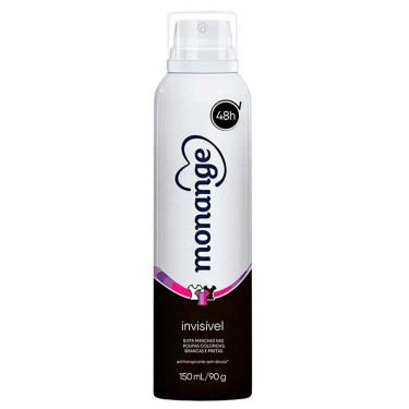 Desodorante Monange Aero 150ml Invisível