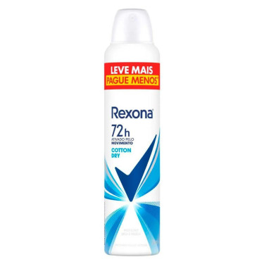 Desodorante Aero Women Cotton Lv+pg- Rexona 250ml