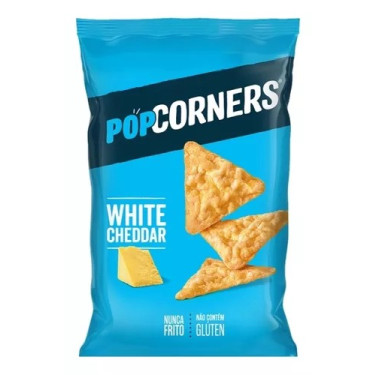 Salgadinho Popcorners White Cheddar Elma Chips 57g