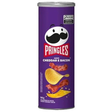 Salgadinho Batata Cheddar Bacon Pringles 105g