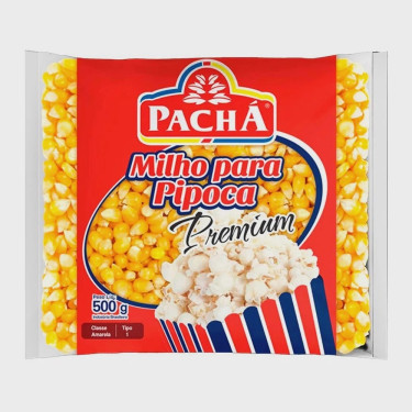 Milho Pipoca Premium Pacha 500g