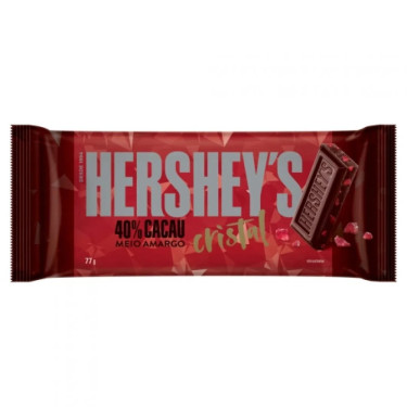 Chocolate Meio Amargo Cristal Hersheys 77g
