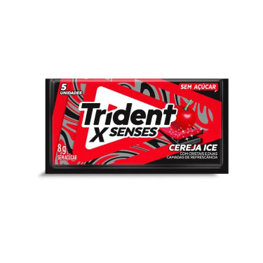 Chiclete Fresh Cereja Ice Trident 5un 8g