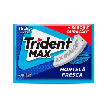Chiclete  Max Hortela Trident 16,5g