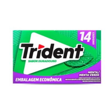 Chiclete Trident Menta 14und 