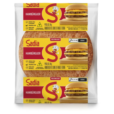 Hambúrguer Sadia 56G