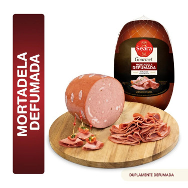 Mortadela Seara Defumada Fatiada a Cada 100G