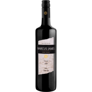 Vinho Tinto Tannat Uruguay Marcus James 750ml