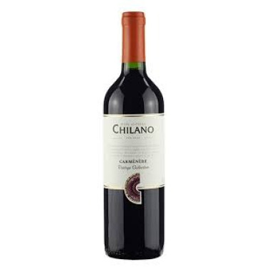 Vinho Tinto Seco Carmenere Chileno Valle Central Chilano 750ml