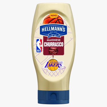 Maionese Churrasco Lakers Squeeze Hellmanns 335g