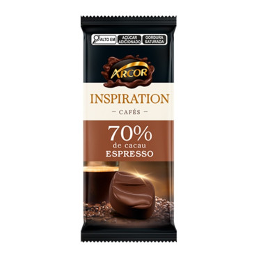 Chocolate 70% Amargo Arcor 80g