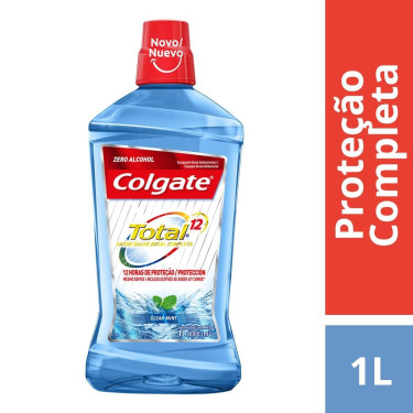 Enxaguante Bucal Plax Clean Mint Colgate 500ml