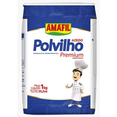 Polvilho Azedo Premium Pp Amafil 1kg