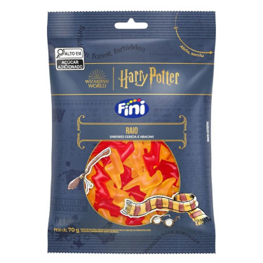 Bala Harry Poter Raio Fini 70g Cereja e Abacaxi