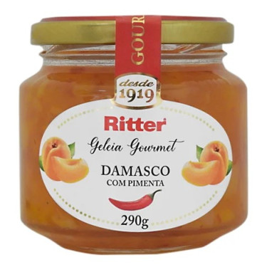 Geleia Gourmet Damasco Pimenta Ritter 290g