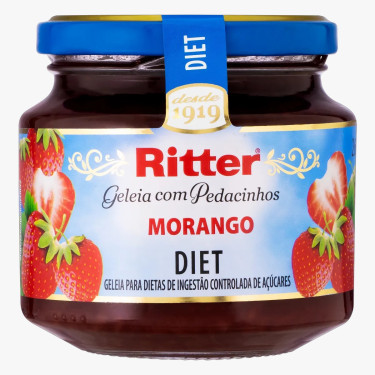 Geleia Ritter Diet 260G Morango