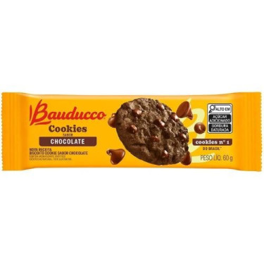 Biscoito Cookies Bauducco Chocolate 60G