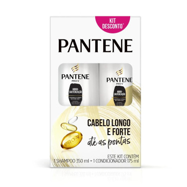 Kit Pantene Shampoo 350ML+Condicionador 175ML Hidrocauterização