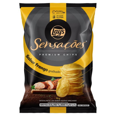 Salgadinho Batata Frango Sensações Elma Chips 70g