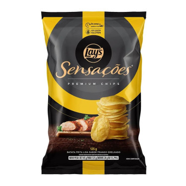 Salgadinho Batata Frango Sensações Elma Chips 125g