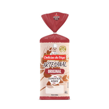 Pao Forma Artesanal Original Delicias Trigo 450g