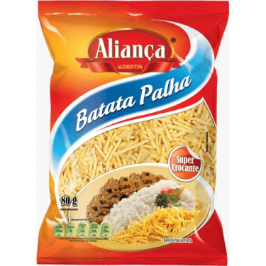Batata Palha Tradicional Aliança 80g