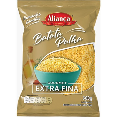 Batata Palha Extra Fina Aliança 300g