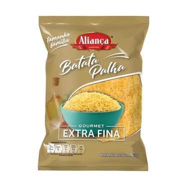 Batata Palha Extra Fina Aliança 80g