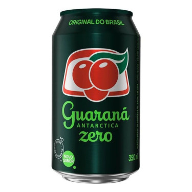 Refrigerante Guaraná Zero Antarctica 350ml