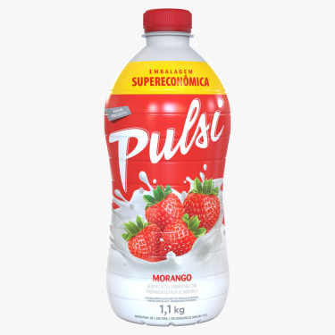 Bebida Lactea Pulsi Morango Trevinho 1100g