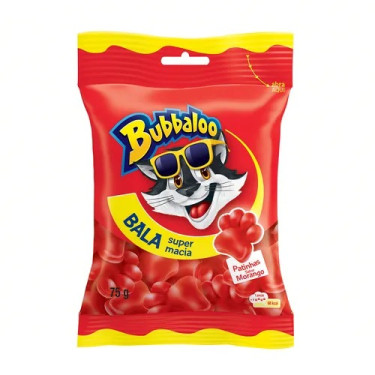 Bala Morango Bubbaloo 75g