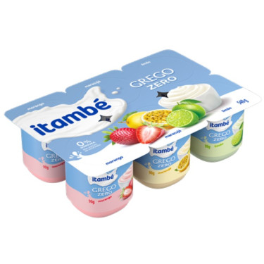 Iogurte Itambé Grego 540G zero Morango Maracaju Limão 