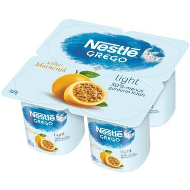 Iogurte Nestle Grego 360g Maracuja Light