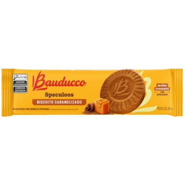 Biscoito Cookies Speculos Branco Bauducco 84g