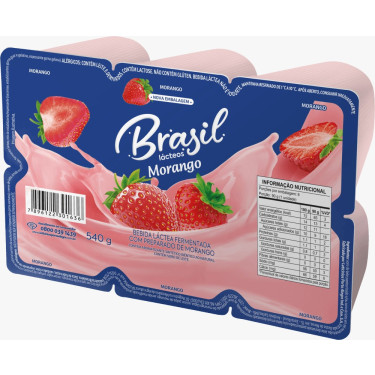 Bebida Lactea Brasil Morango Porto Alegre 540g
