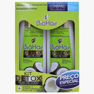 Kit.Sh.+cond.Oleo De Coco Biohair 350g