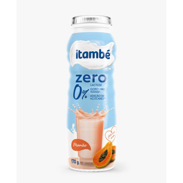 Iogurte Itambé Fit Zero 170g Mamão Laranja 