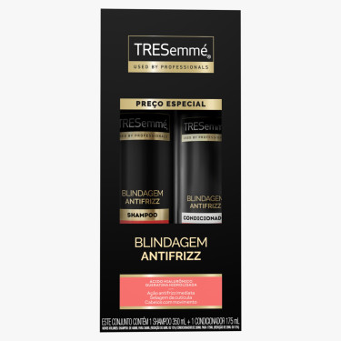 Kit Tresemme Sh 350ML + Cond 175ML Blindagem AntiFrizz