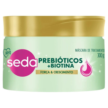 Mascara Tratamento Seda Prebioticos + Biotina 300G