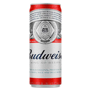 Cerveja Budweiser 350ML LEVE 12 PAGUE 2,99 NA UNIDADE 