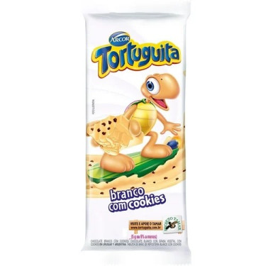 Chocolate Tortuguita  branco 80g Cookies 