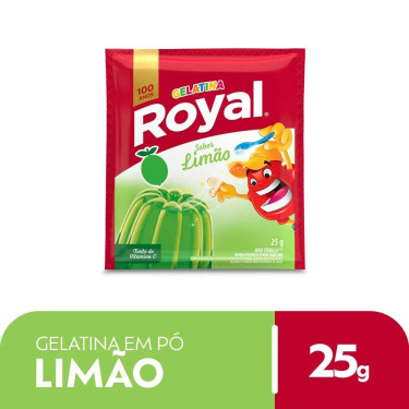 Gelatina Limao Royal 25g Sh