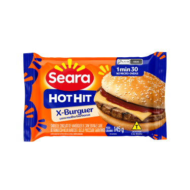 Sanduíche Seara Hot Hit Barbecue 145G