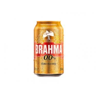 Cerveja Brahma 350ml Zero Lata Ambev