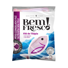 Peixe File Tilapia Bem Fresco 400g