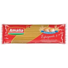 Macarrão Santa Amália 500G Com Ovos Espaguete 8